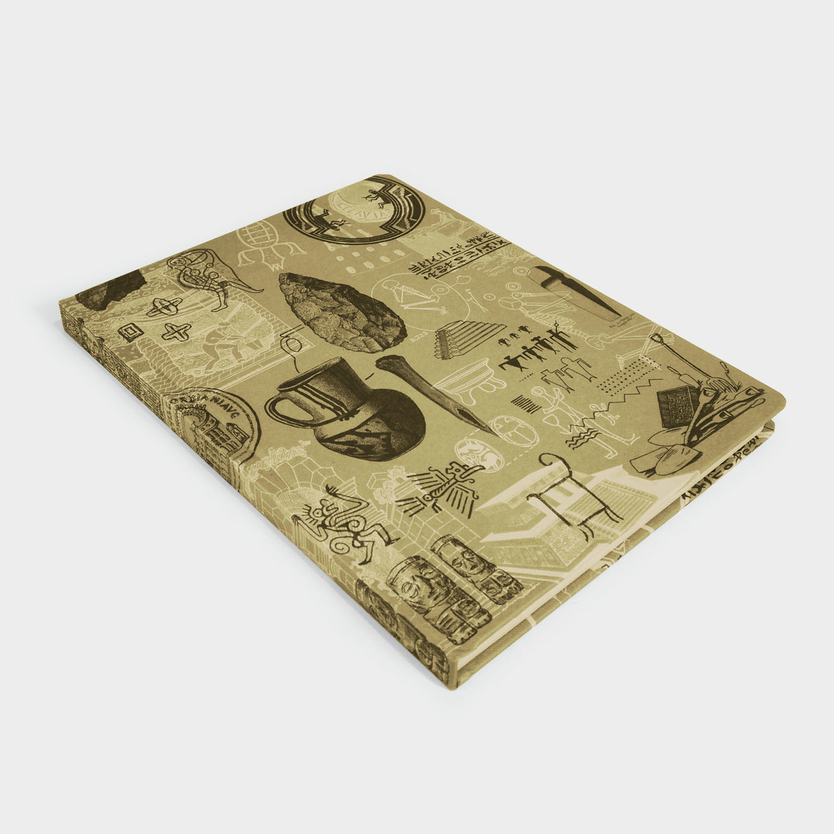 Archaeology Hardcover Notebook - Dot Grid