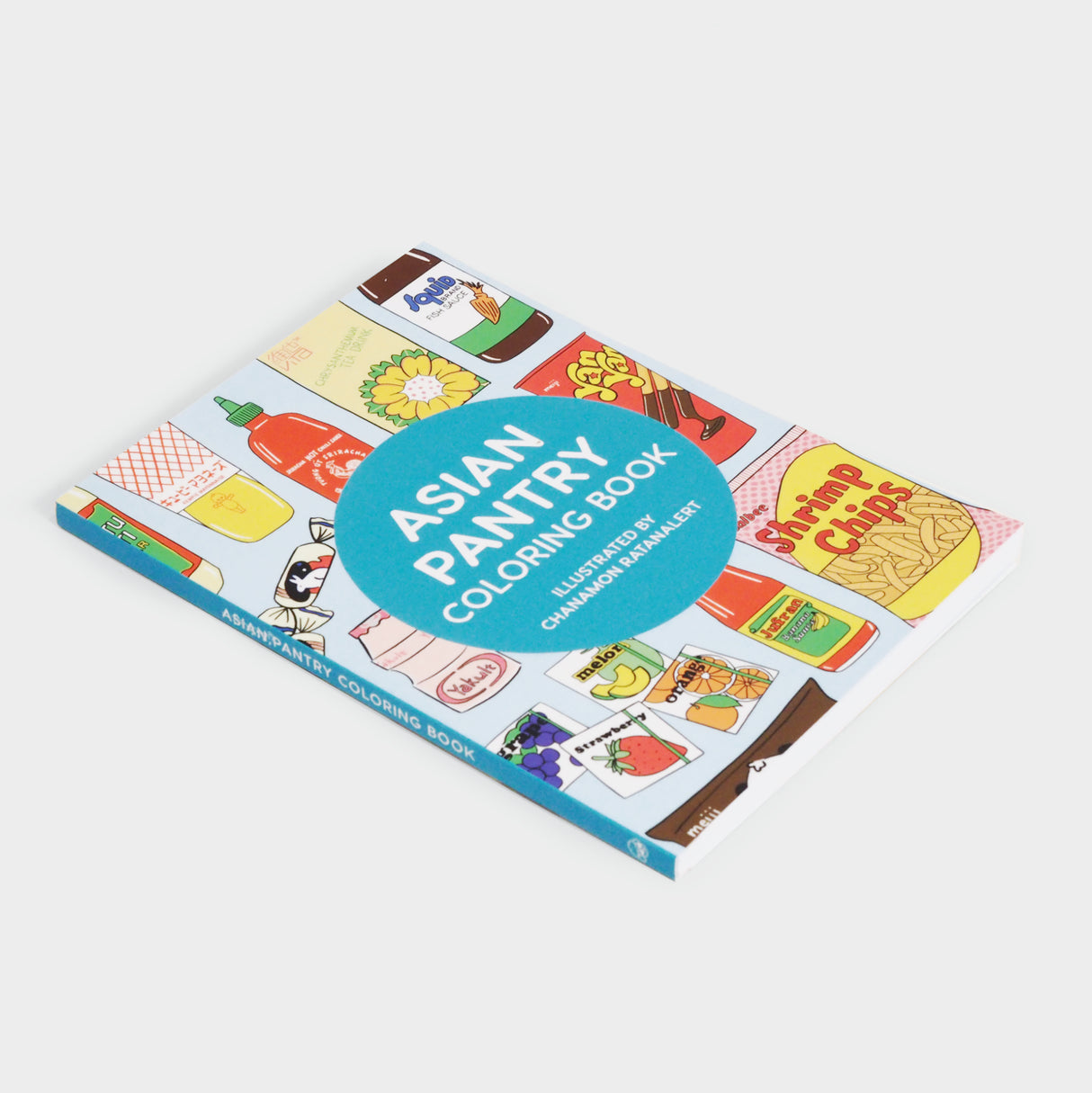 Asian Pantry Coloring Book