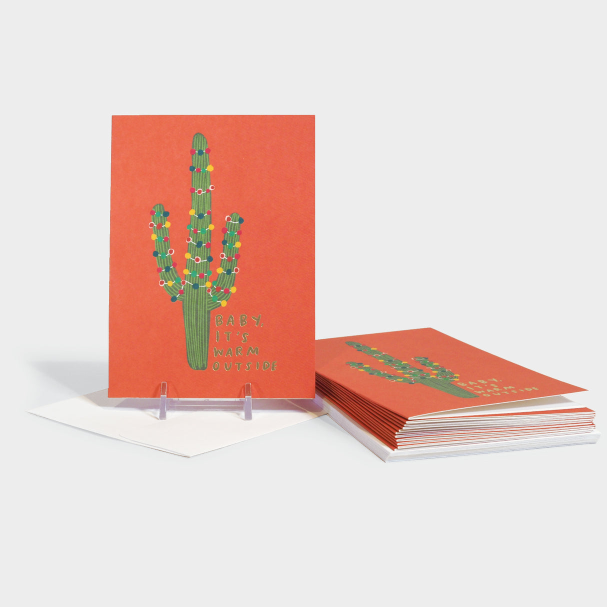Baby It's Warm Outside Holiday Boxed Cards
