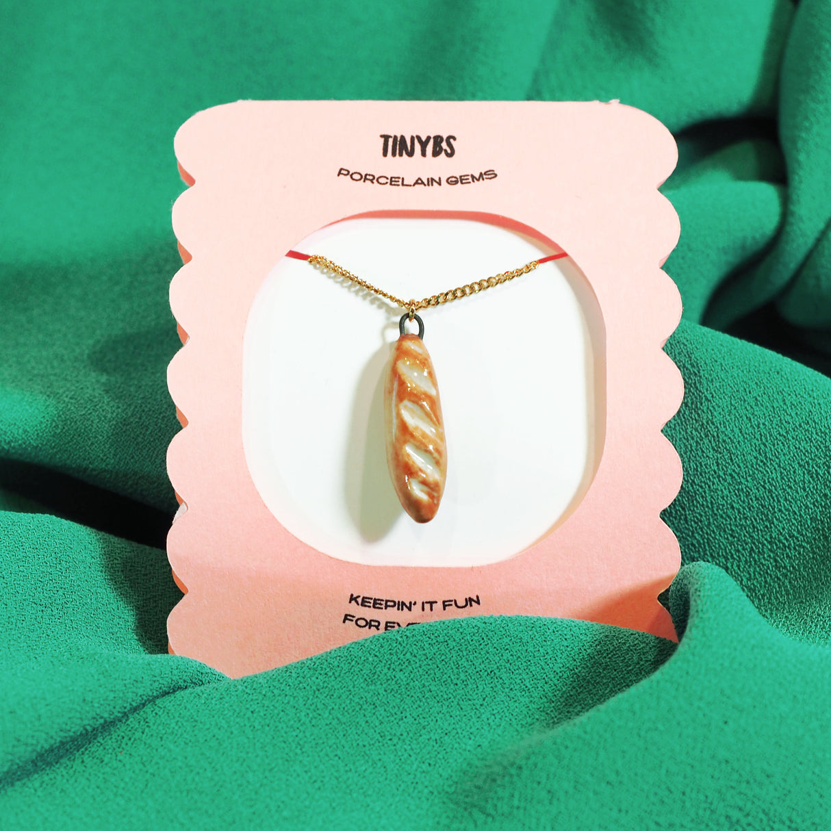 Baguette Necklace