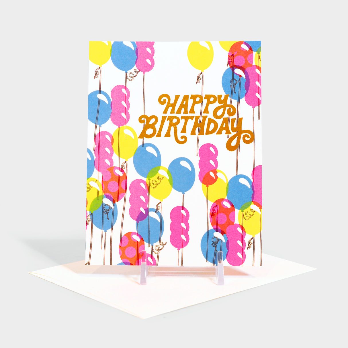 Balloons Greeting Card