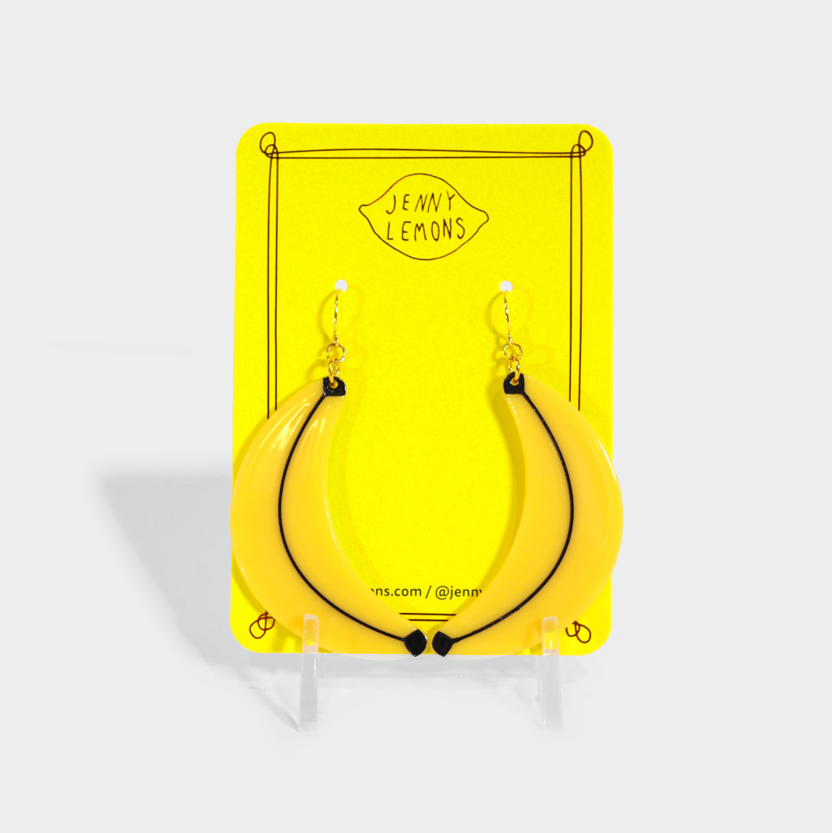 Banana Acetate Earrings