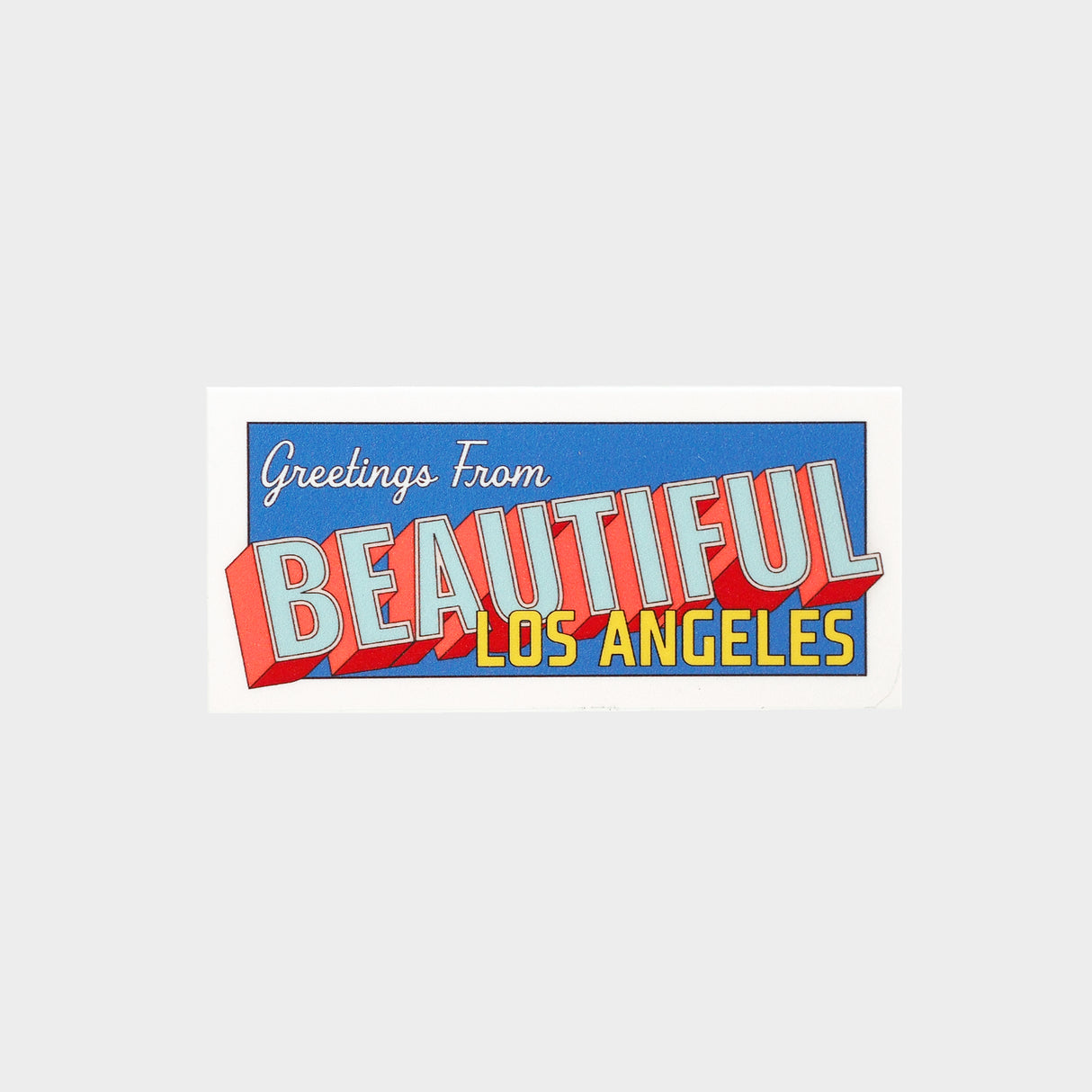 Beautiful Los Angeles Sticker