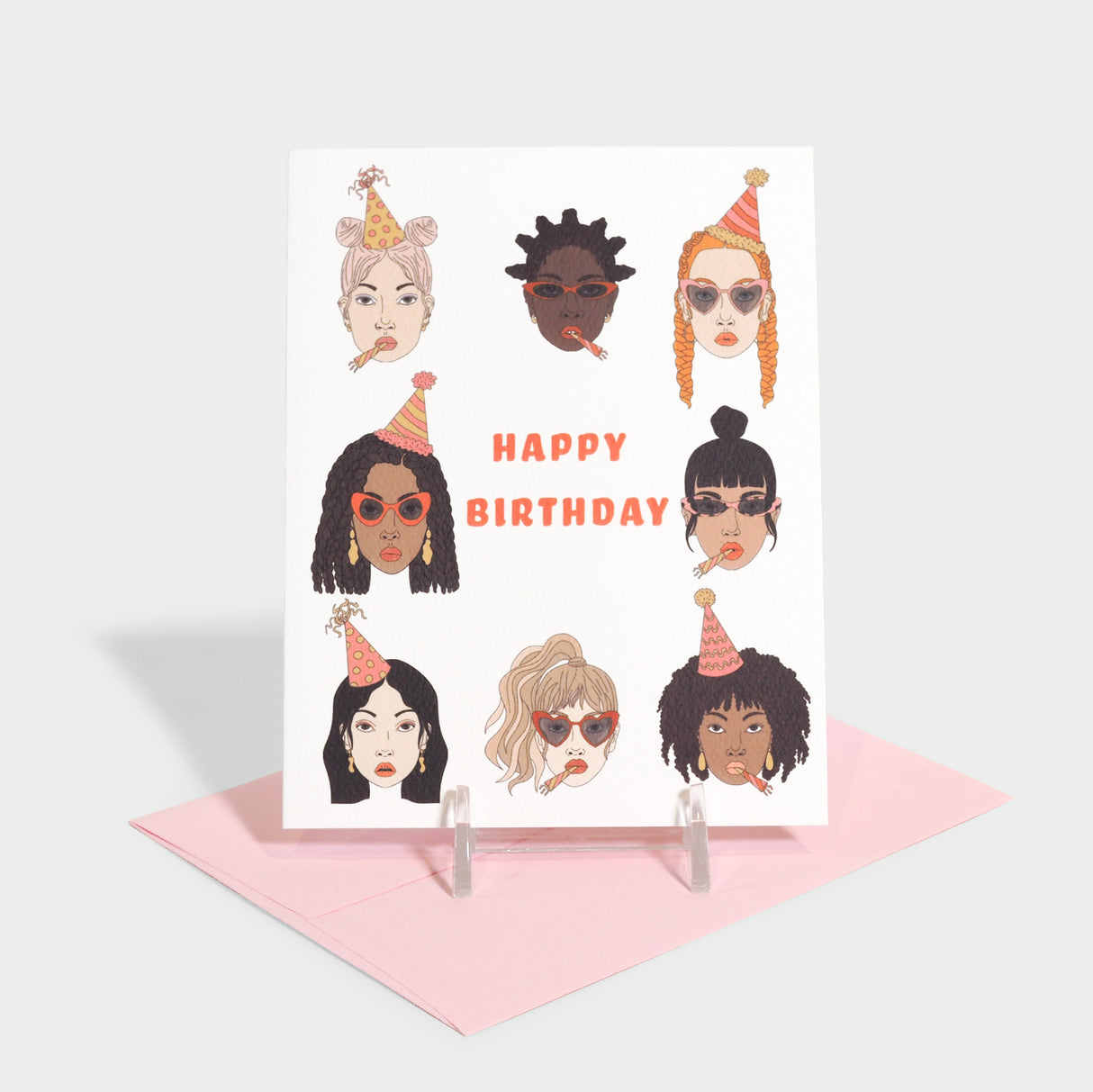 Birthday Faces Card