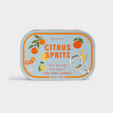 Bistro 4.5 Ounce Orange Citrus Spritz Tin Candle