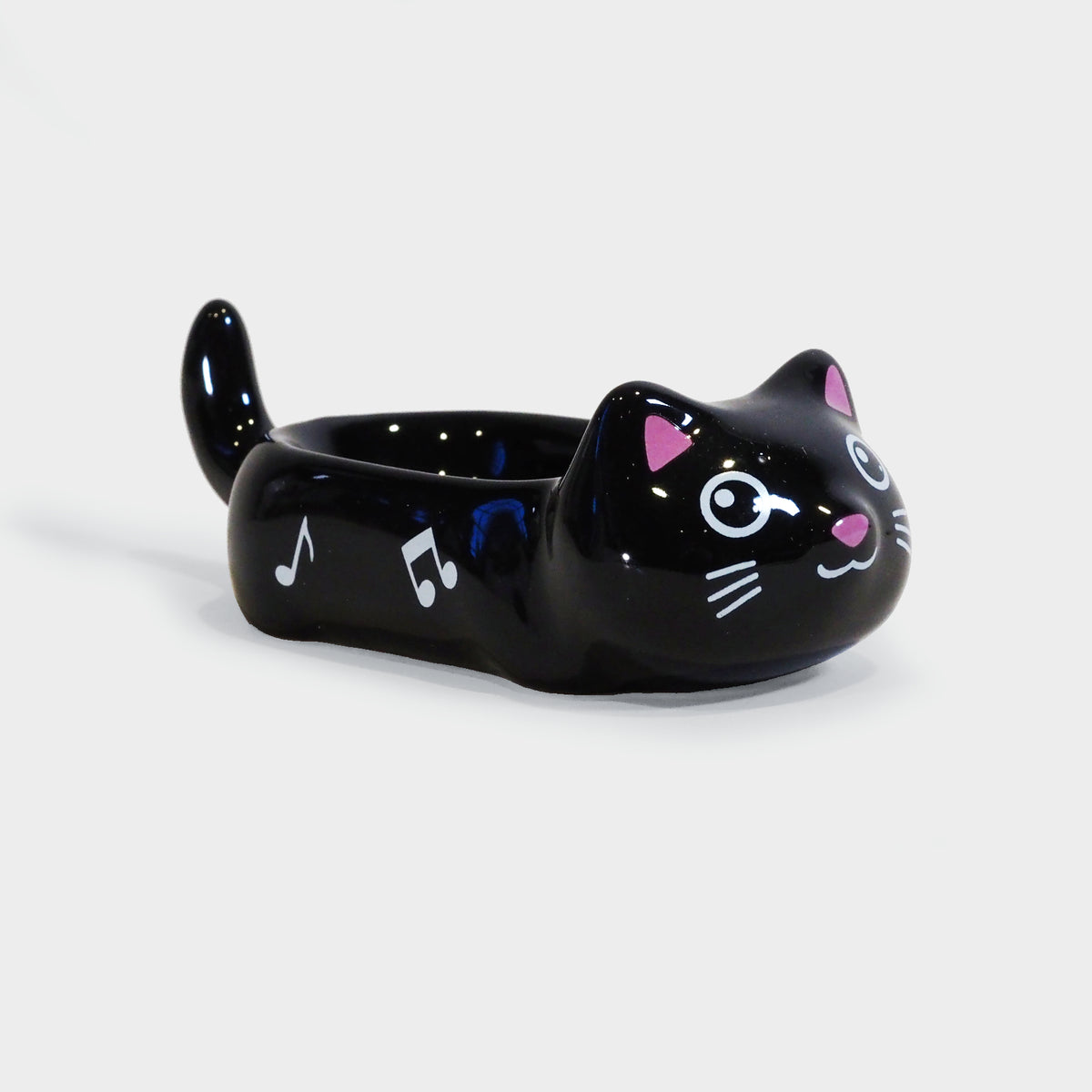 Black Cat Sauce Dish Rest