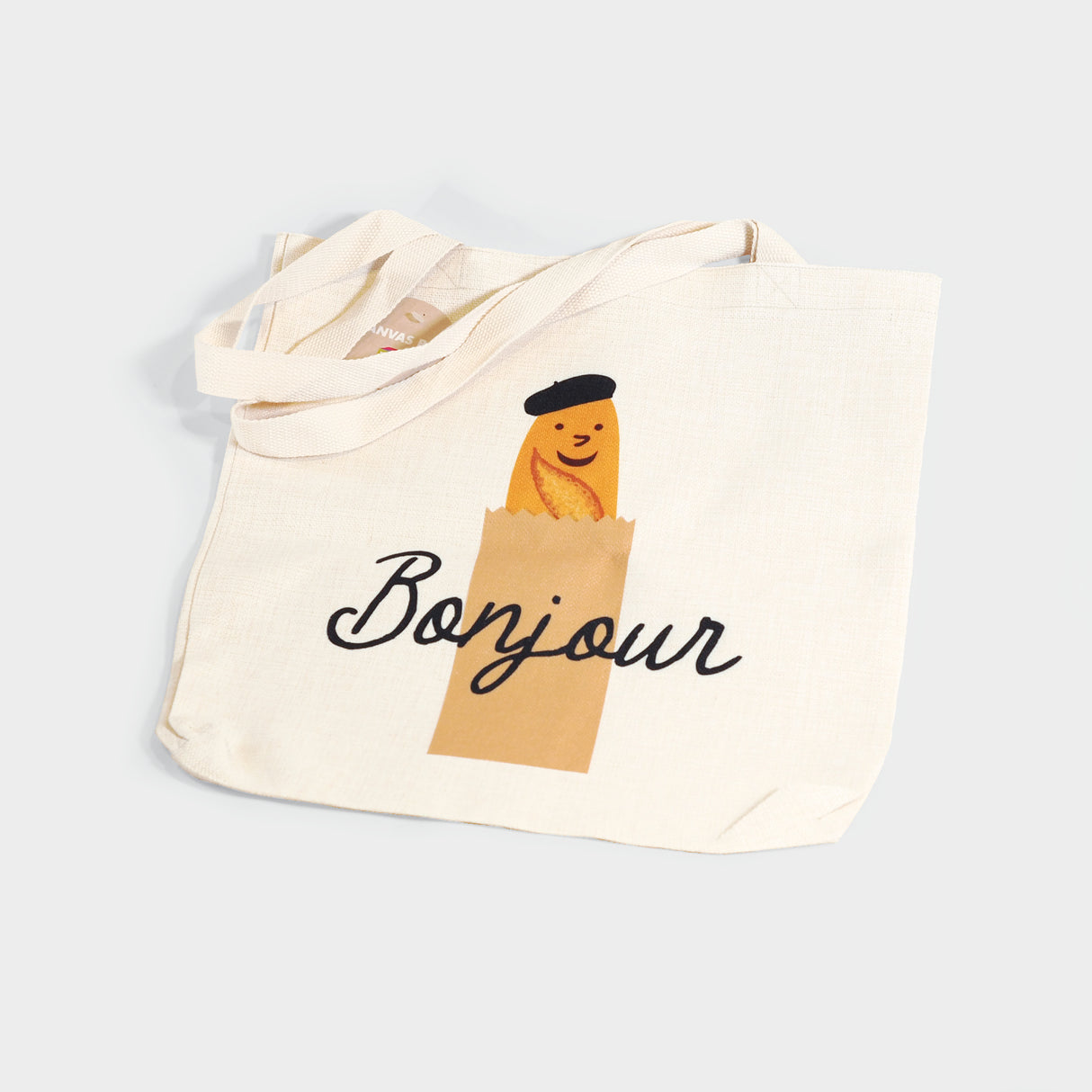 Bonjour Baguette Tote Bag