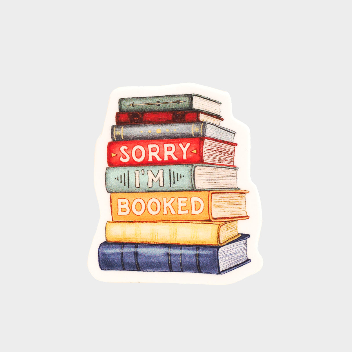 Booked Mini Sticker