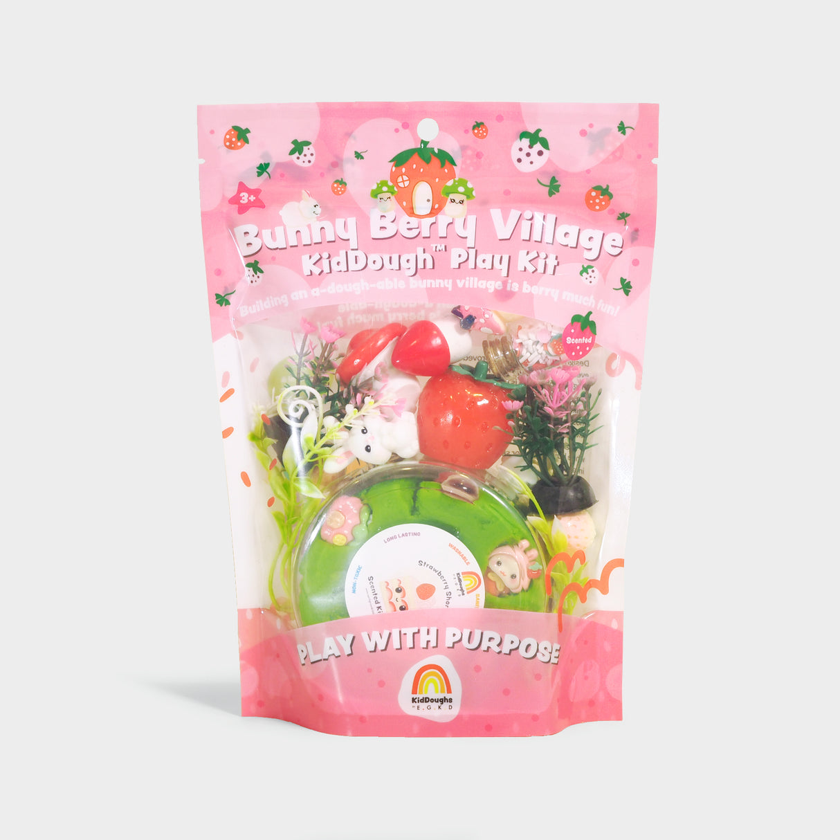 Bunny Berry Village KidDough Play Kit