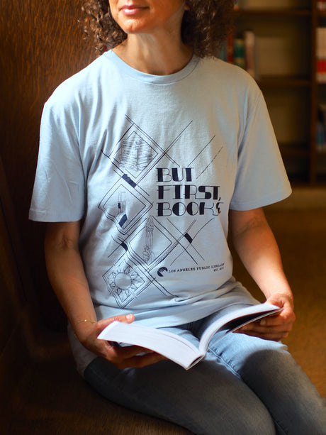 But First Books Los Angeles Public Library T-Shirt