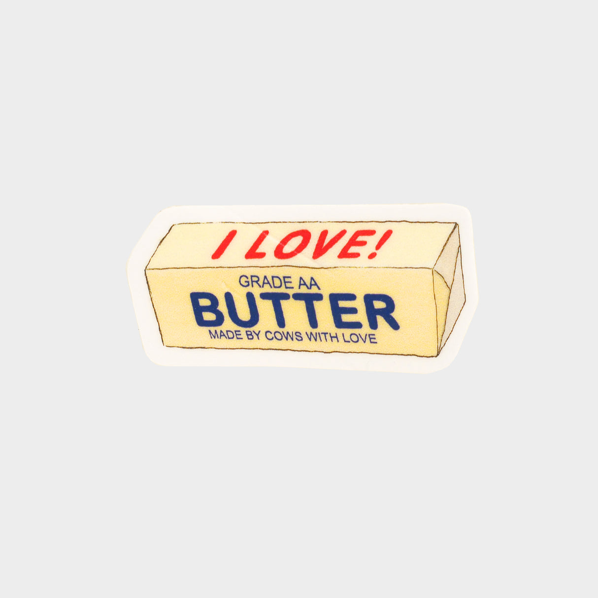 Butter Mini Sticker