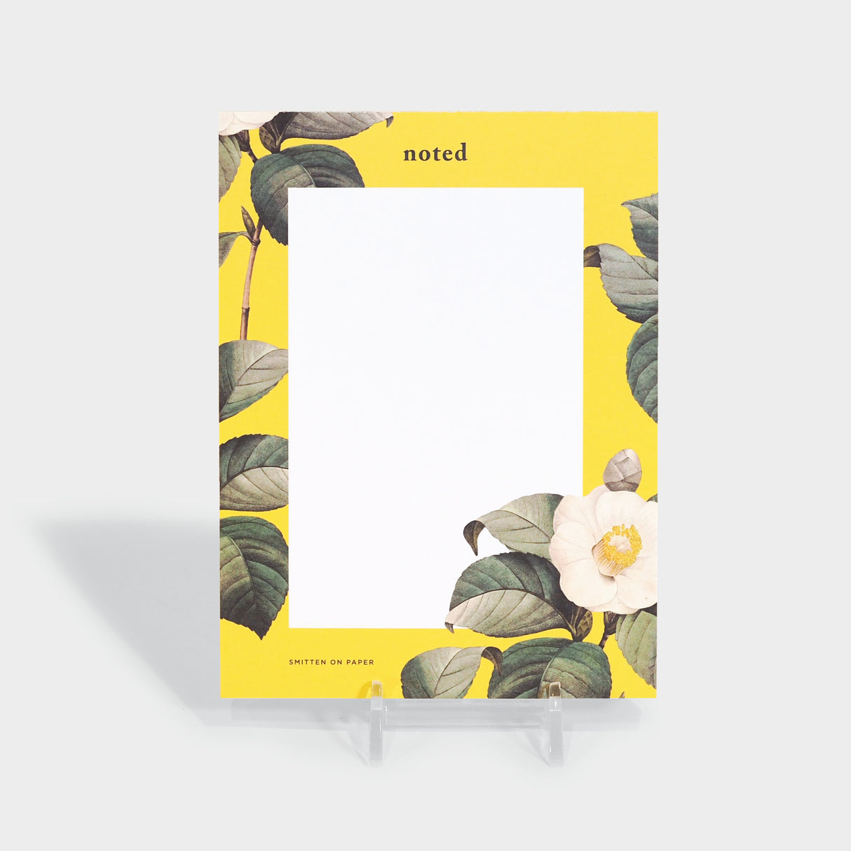 Camellia Floral Notepad