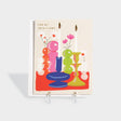 Greeting card with candle illustration. Features gold foil details.