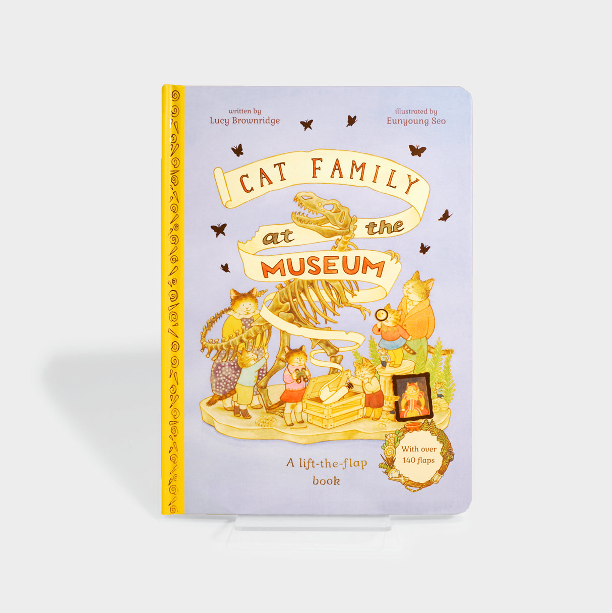 Cat Family at The Museum: A Lift-the-Flap Book by Lucy Brownridge