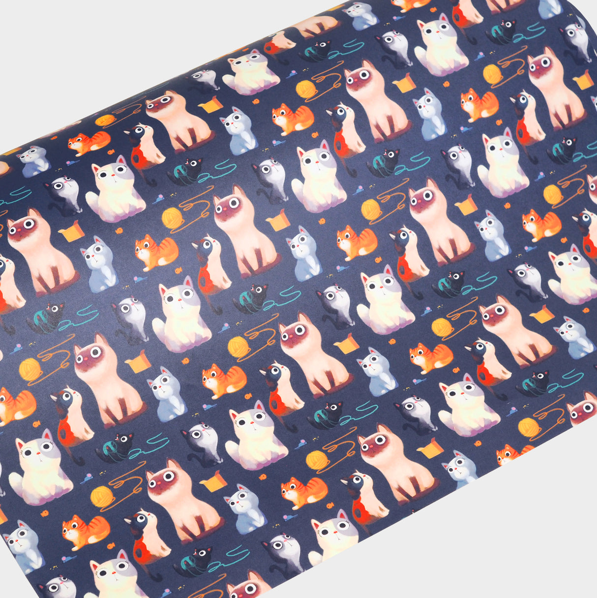 Cat Gift Wrap Sheet