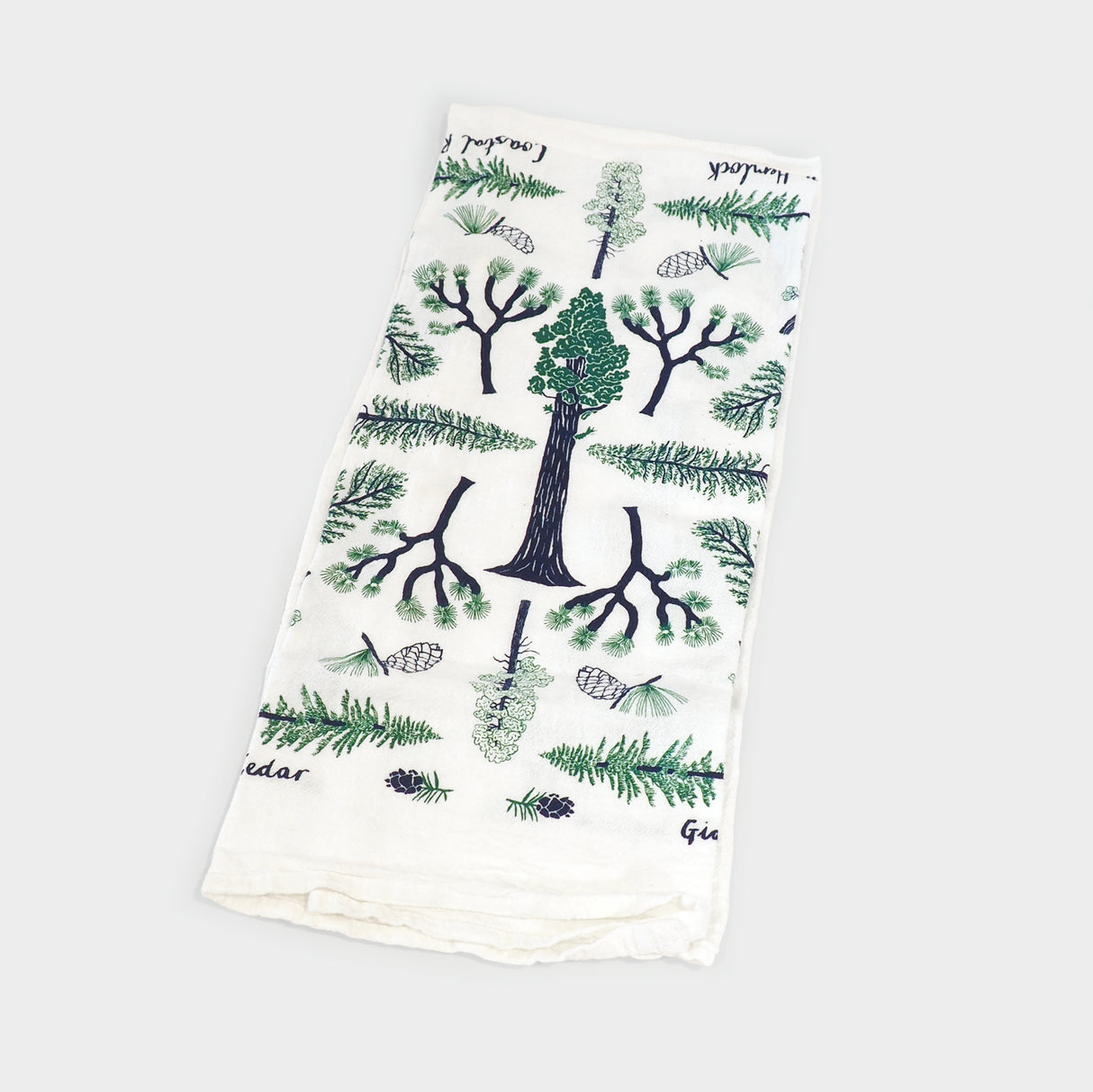 Champion Trees Cotton Tea Towel