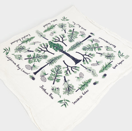 Champion Trees Cotton Tea Towel