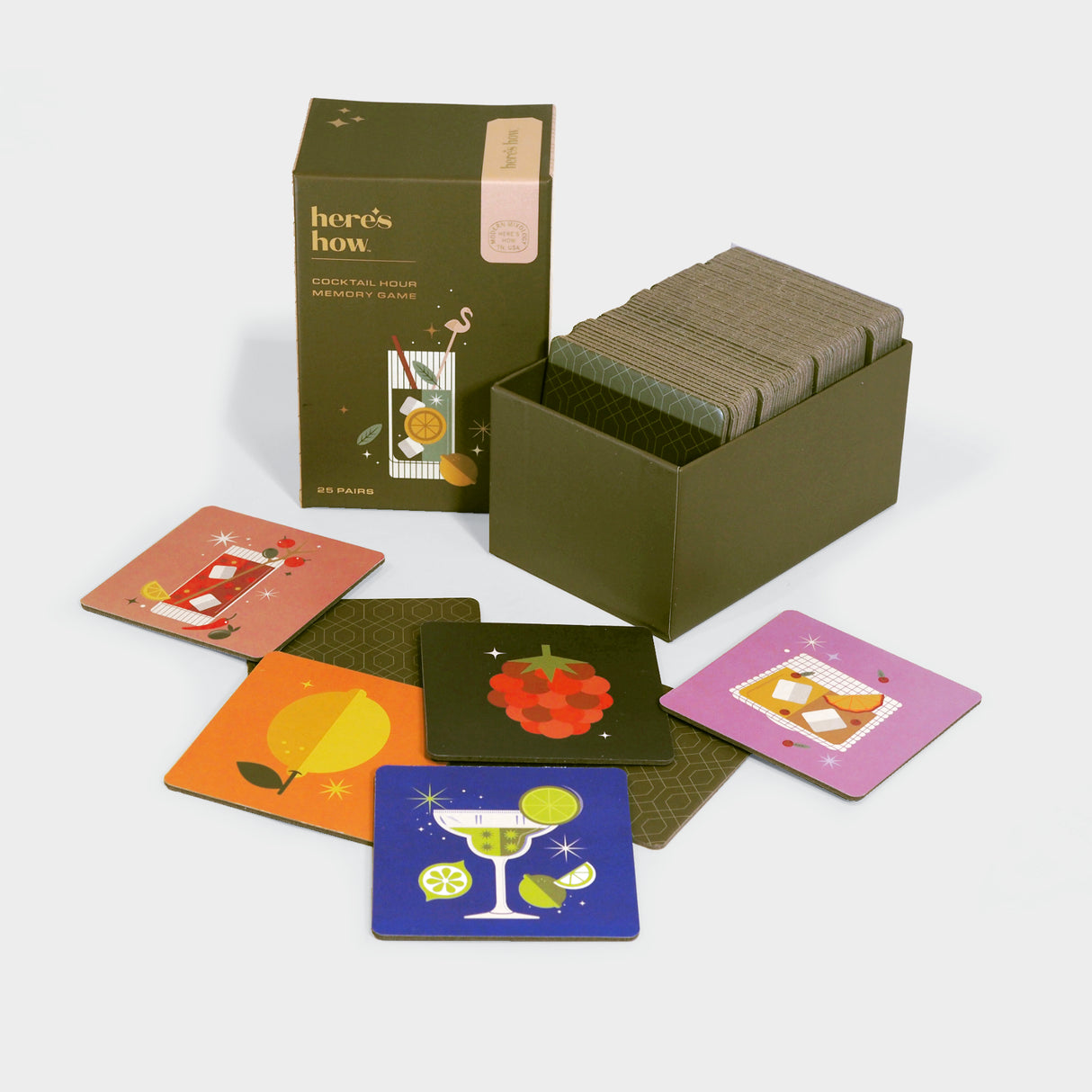 Cocktail Memory Game