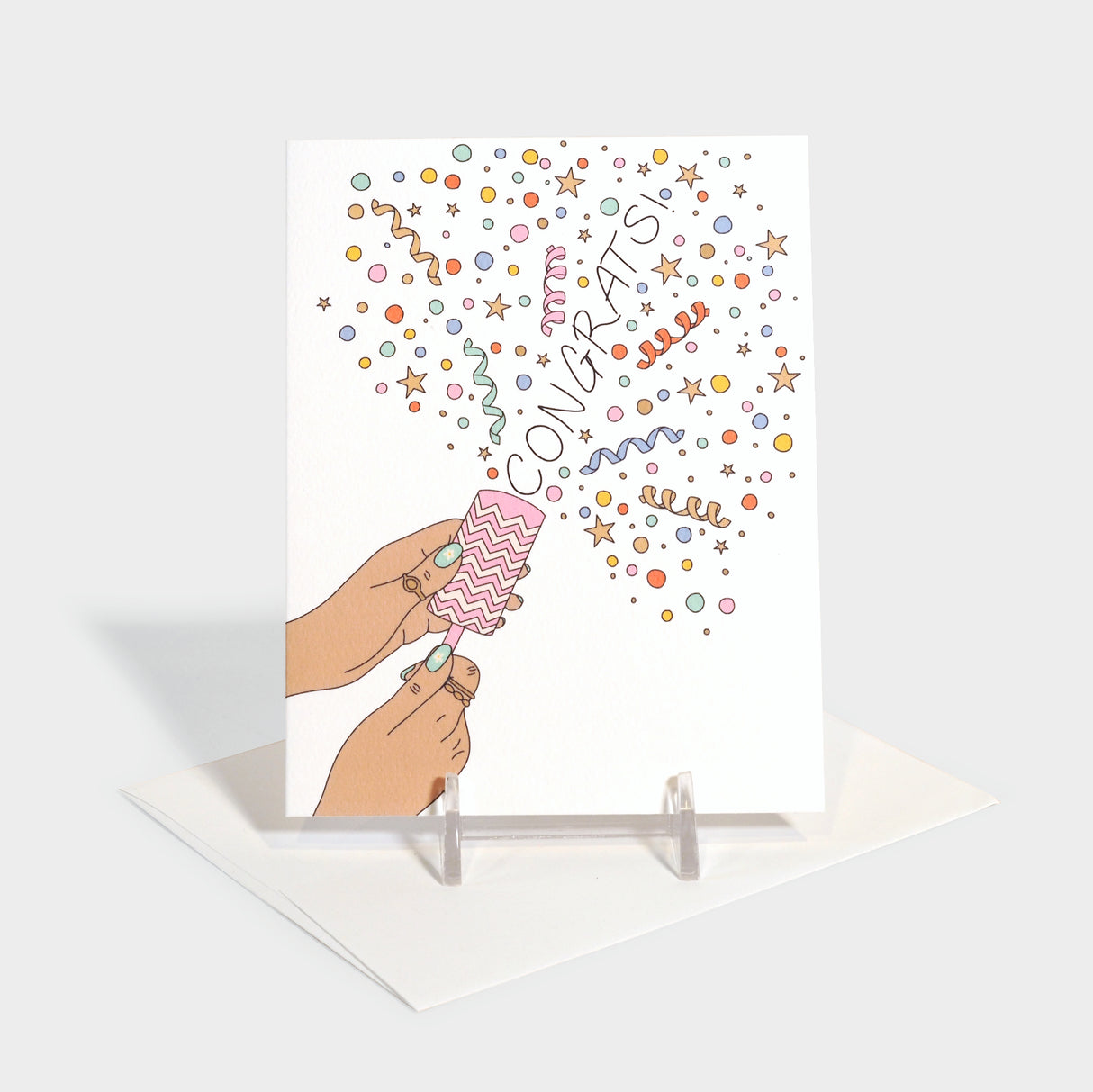 Congrats Confetti Card