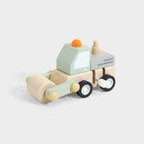 Construction Vehicle Wooden Wind-Up Toy