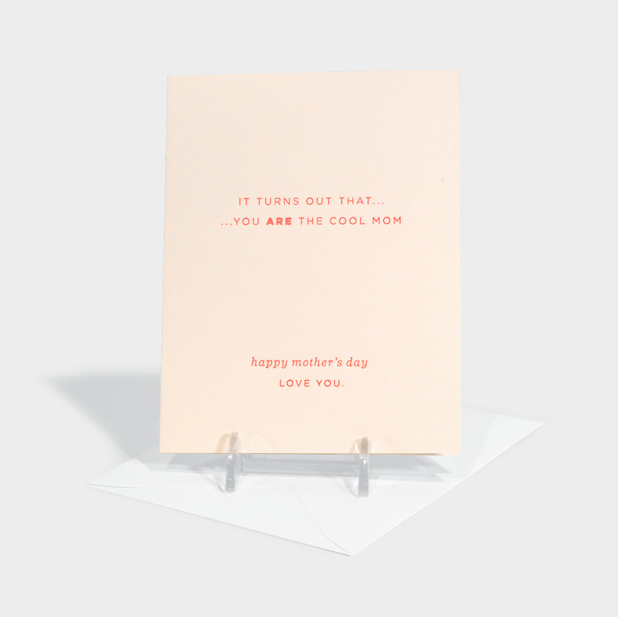 Cool Mom Mother's Day Greeting Card