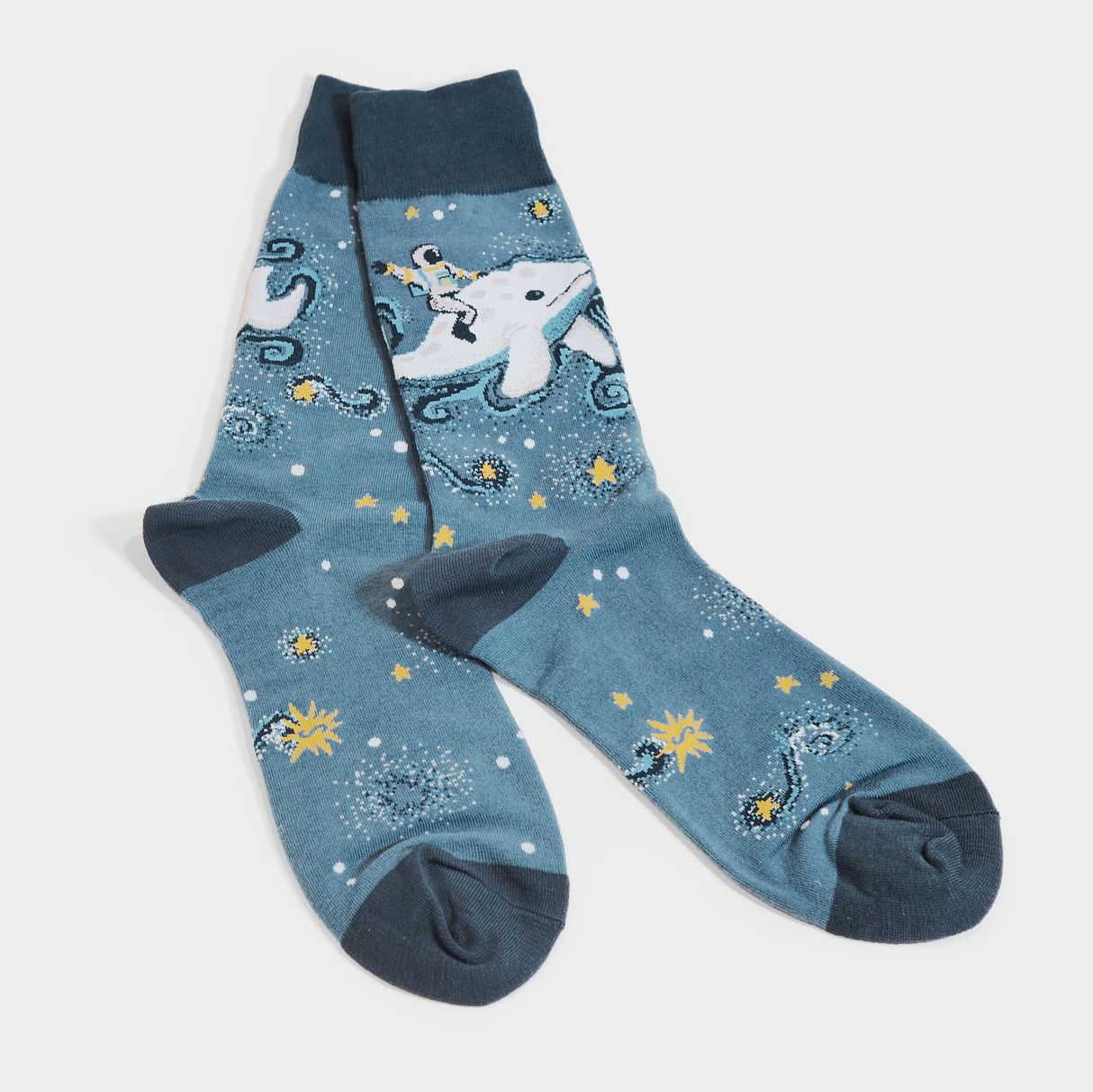 Cosmic Cetacean Crew Socks