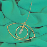 Cosmic Eye Wall Charm