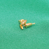 Crystal Eye Stud Earrings