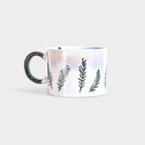 Cypress & Fir 8 Oz. Candle in White Ceramic Mug