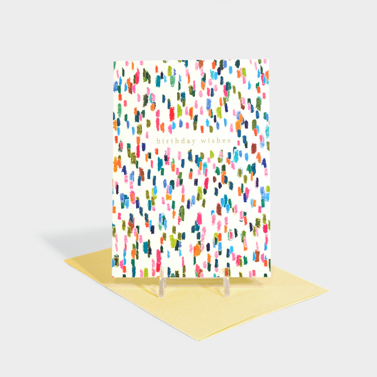 Dashes Greeting Card