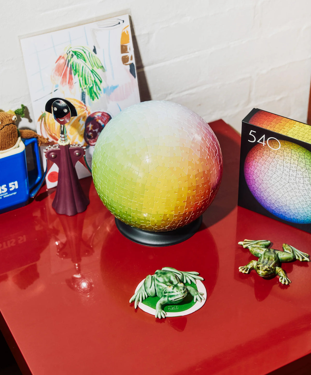 Color Sphere 540 Piece 3-D Puzzle
