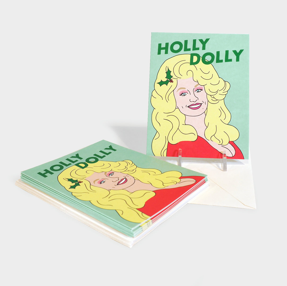 Dolly Holiday Boxed Note Cards Set