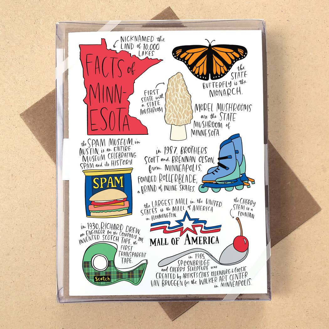 California State Facts Boxed Card Set