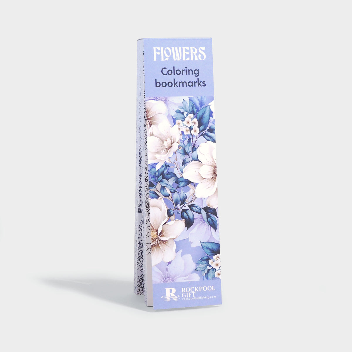 Flowers Coloring Bookmarks