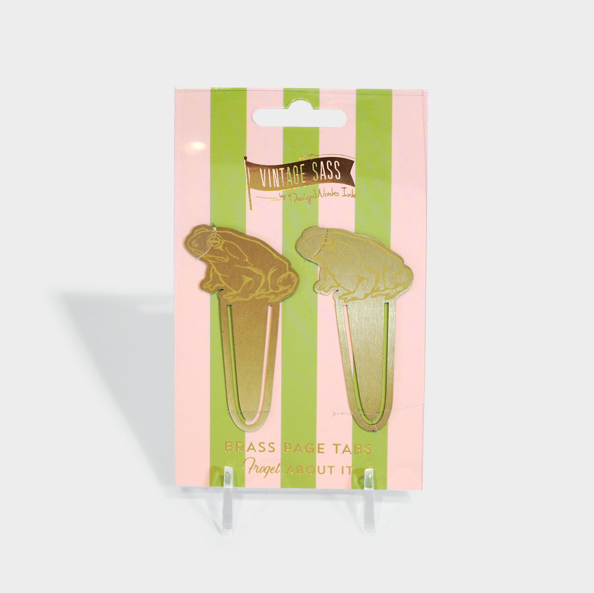 Froget About It Brass Bookmark