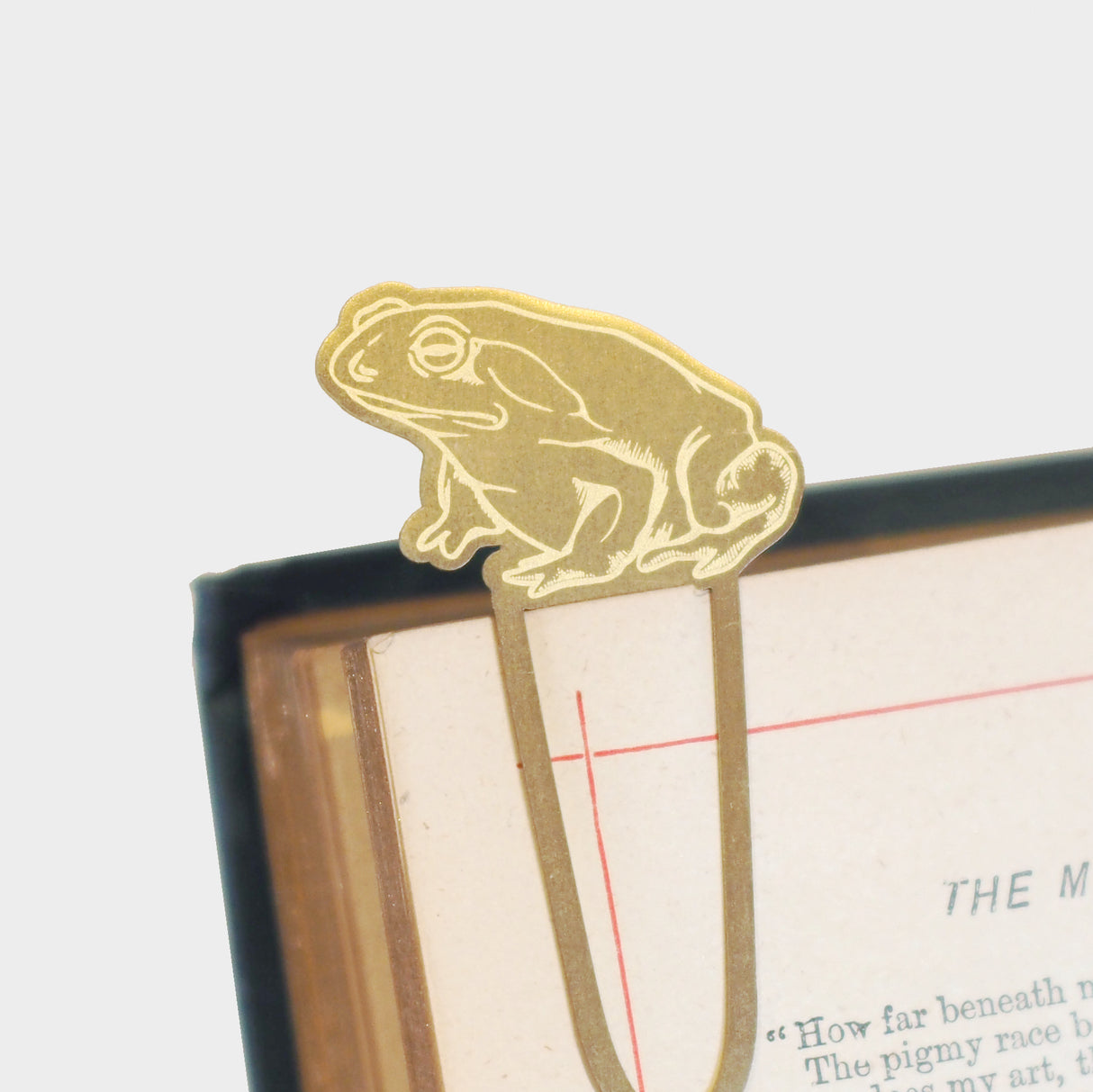 Froget About It Brass Bookmark