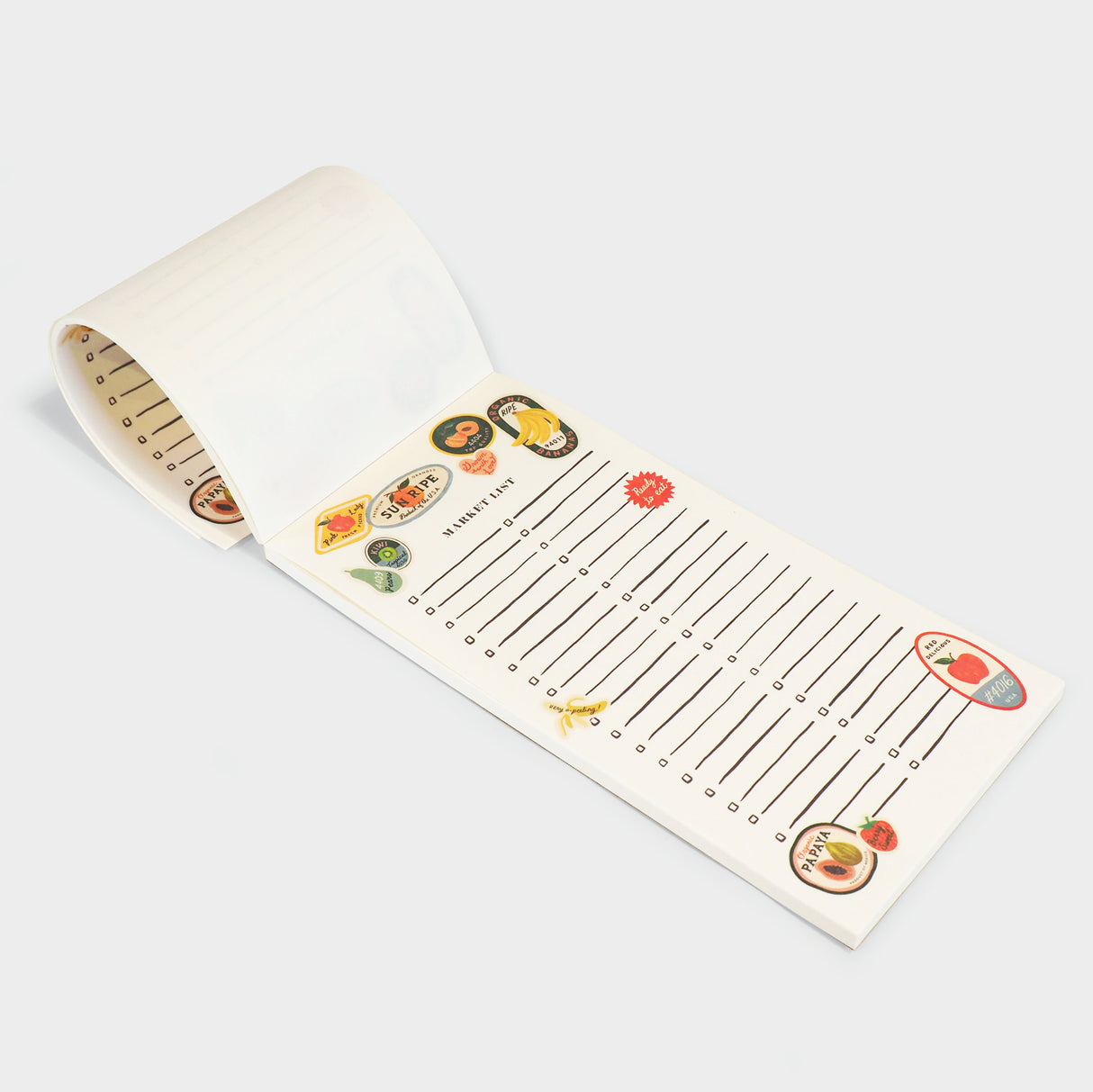 Fruit Stickers Market Pad