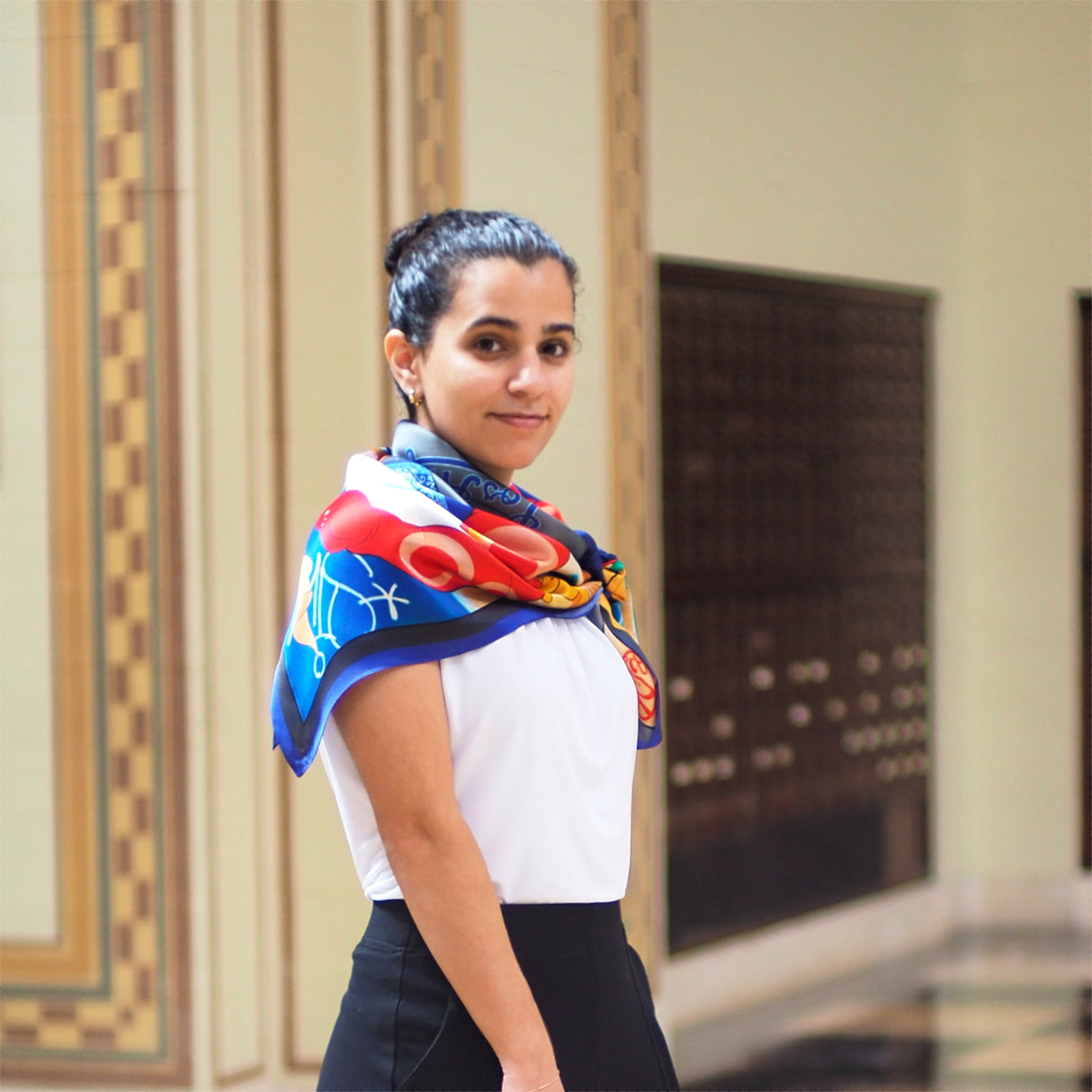 Fujita Silk Scarf