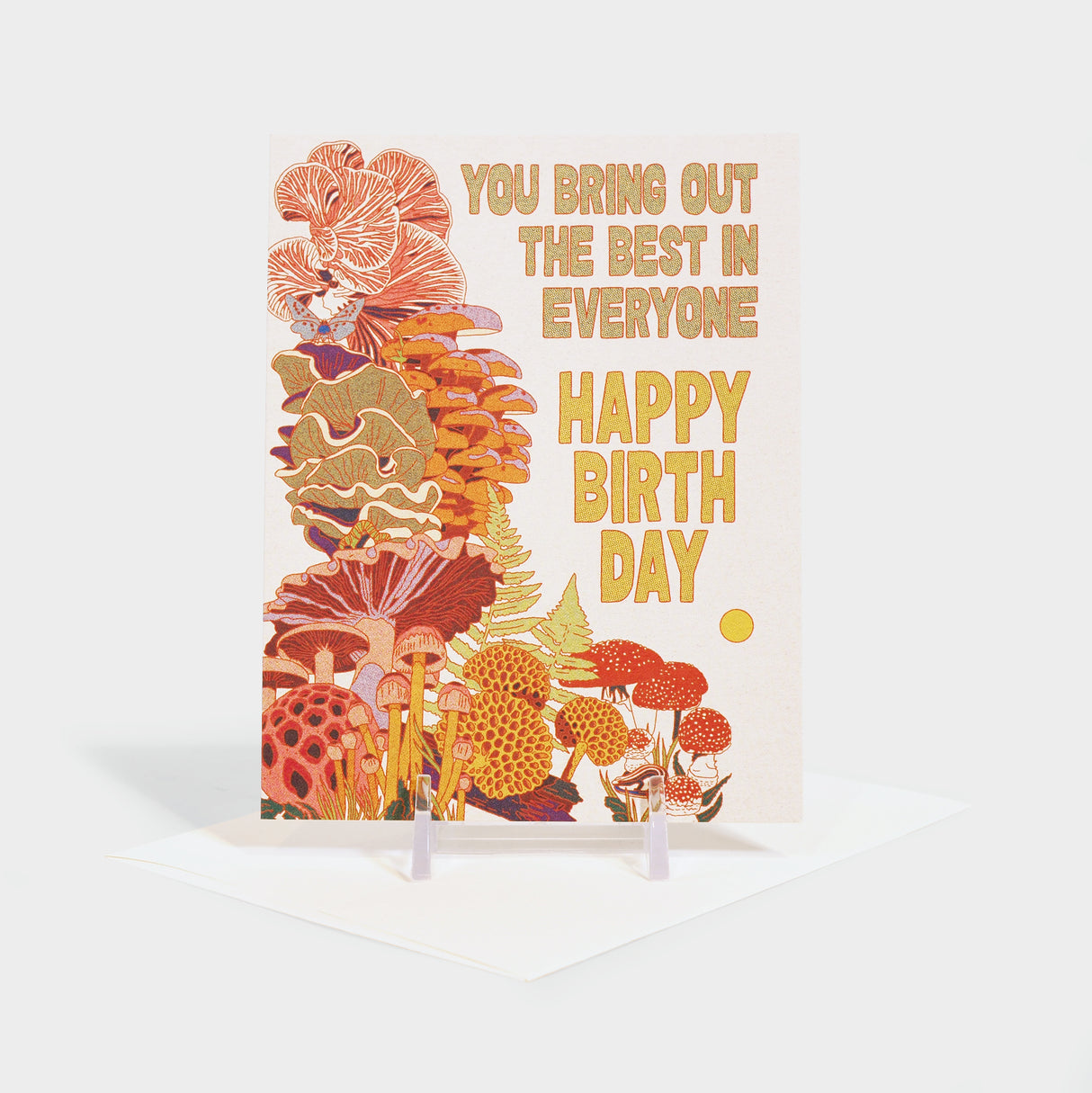 Fungi Birthday Greeting Card