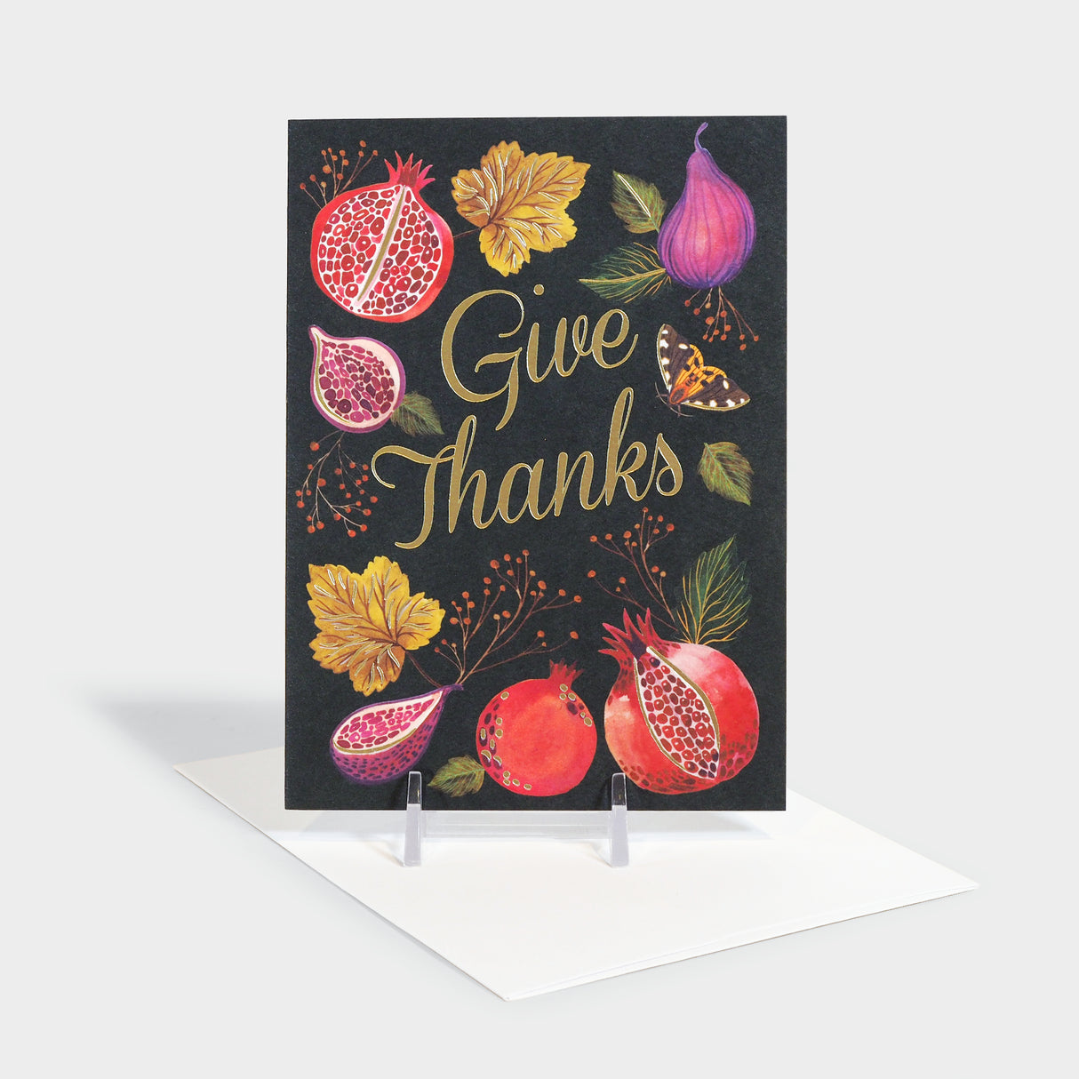 Give Thanks Thanksgiving Card