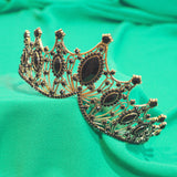 Gold & Black Tiara