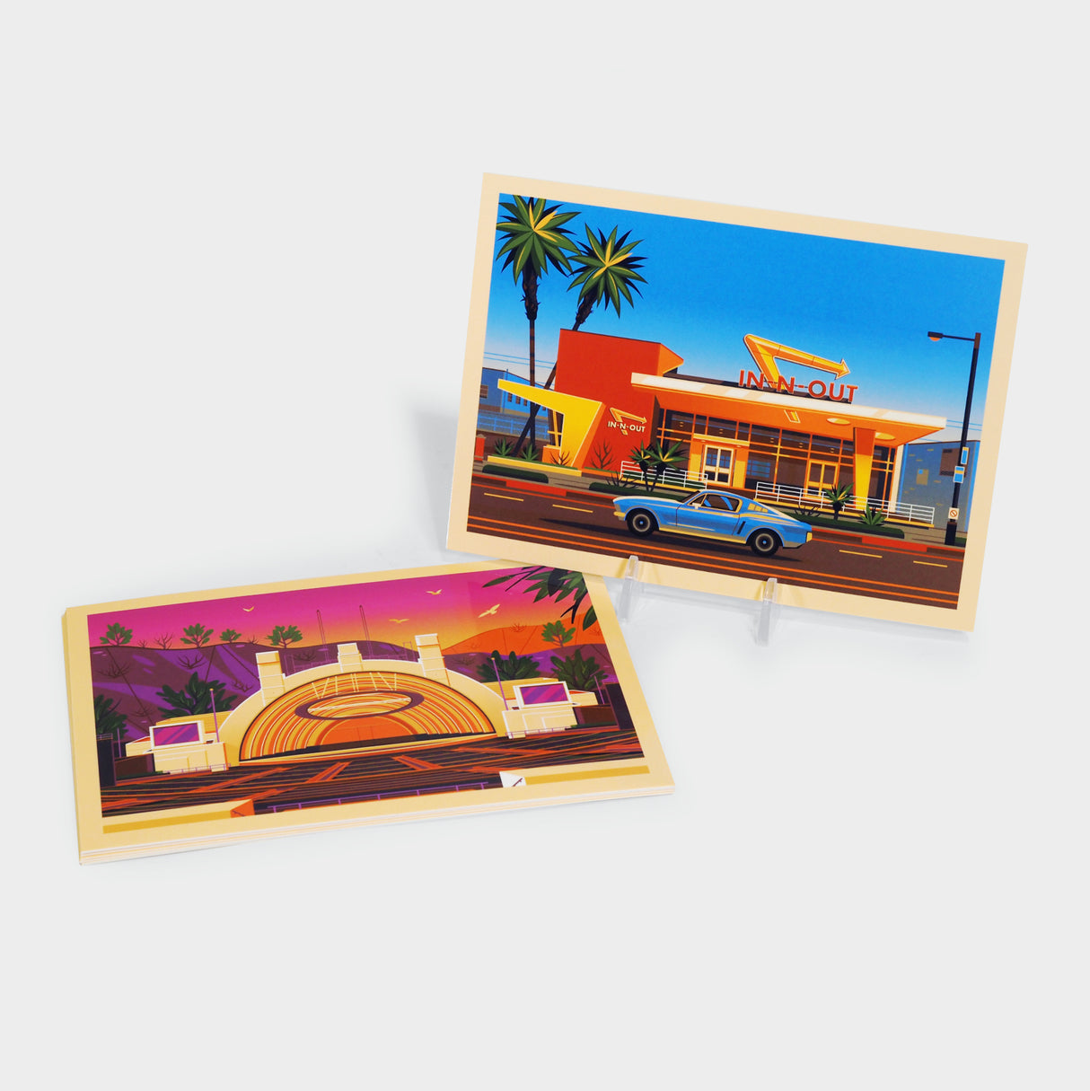 Golden Hour Postcards: The Architectural Treasures of Los Angeles