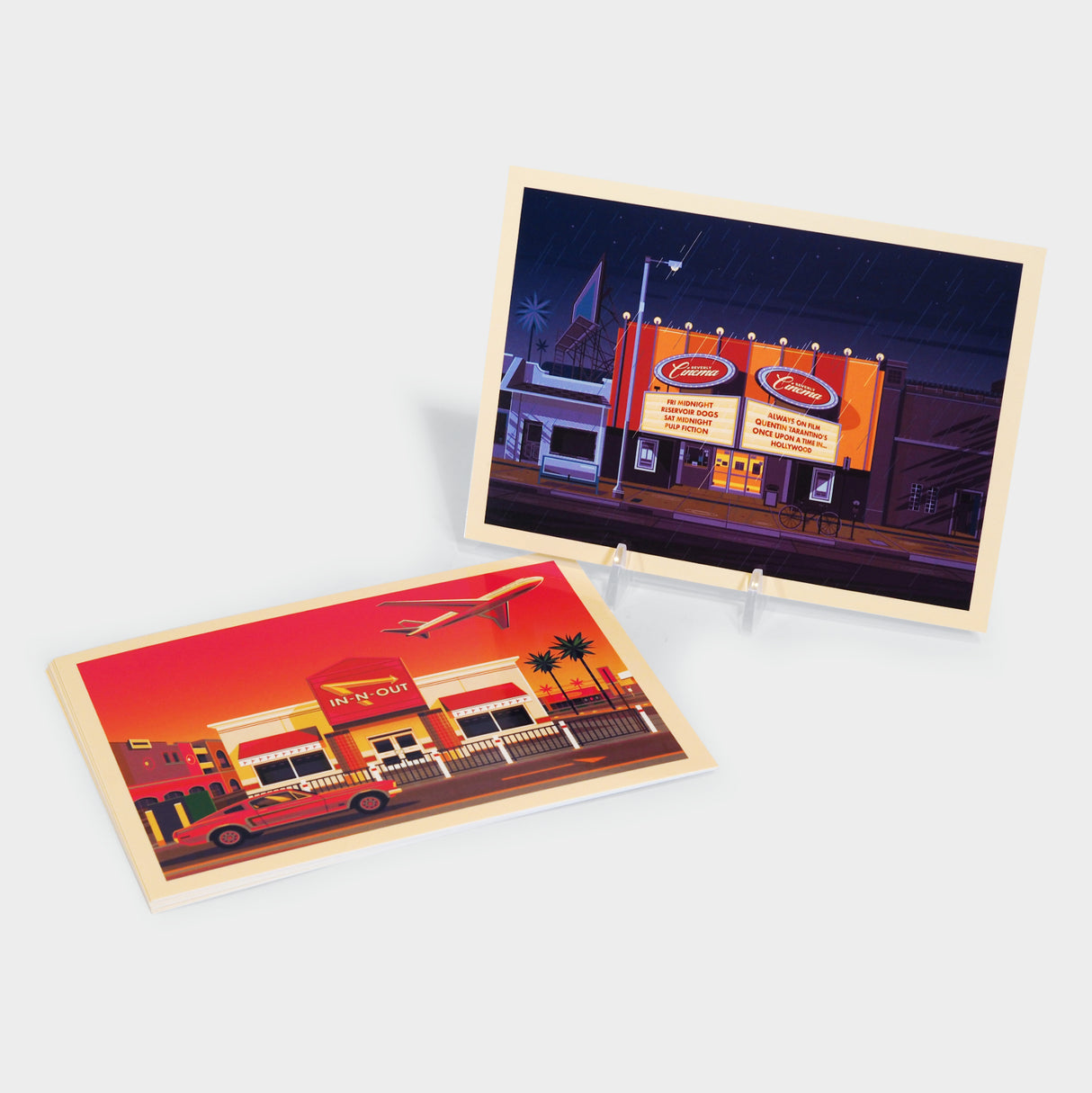Golden Hour Postcards: The Architectural Treasures of Los Angeles