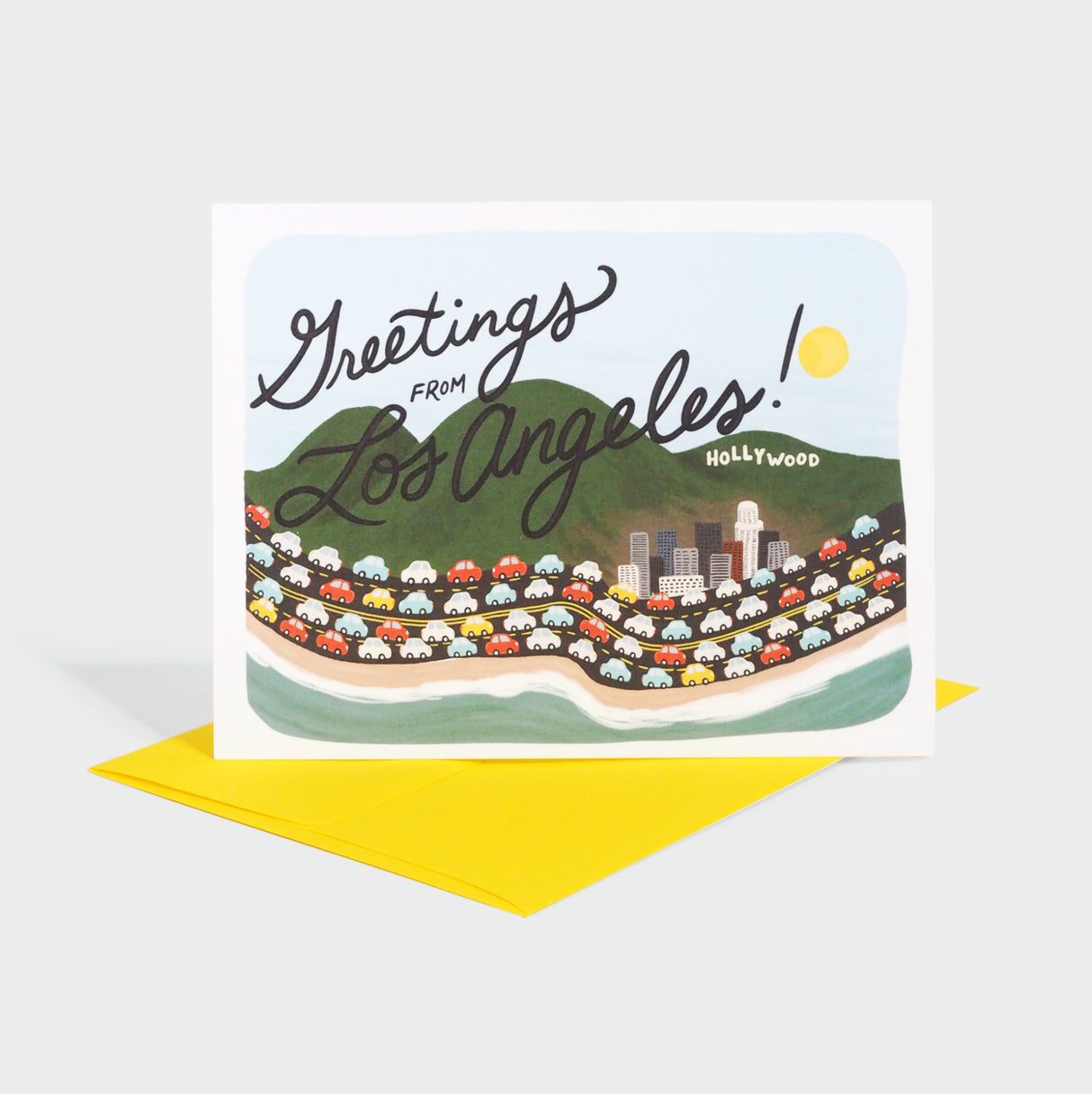 Greetings from Los Angeles Card