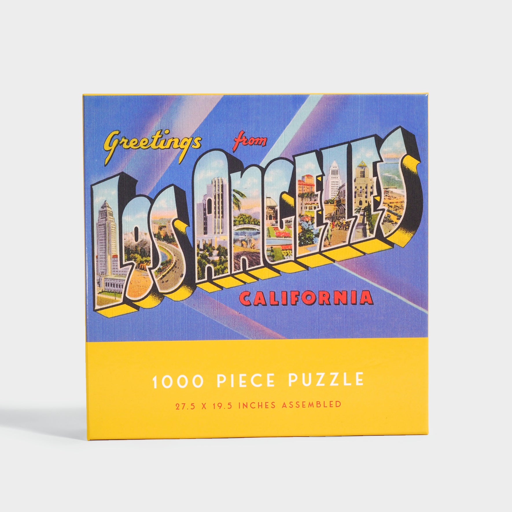 【在庫限り】ララピール（サンプルキット）4個セット Greetings From Los Angeles Puzzle - 1000 Pieces – The Library Store