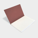 Grid Pocket Notepad in Bashful