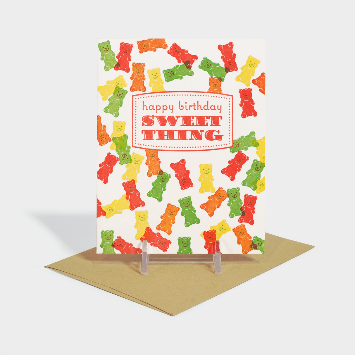 Gummy Birthday Card