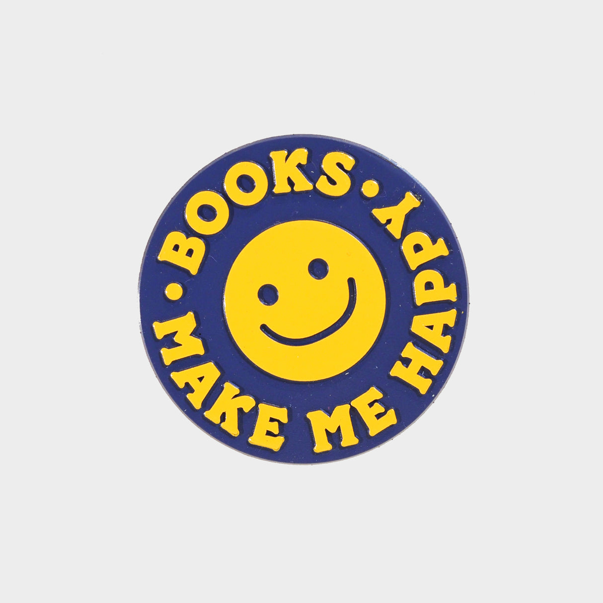 Happy Books Retro Magnet
