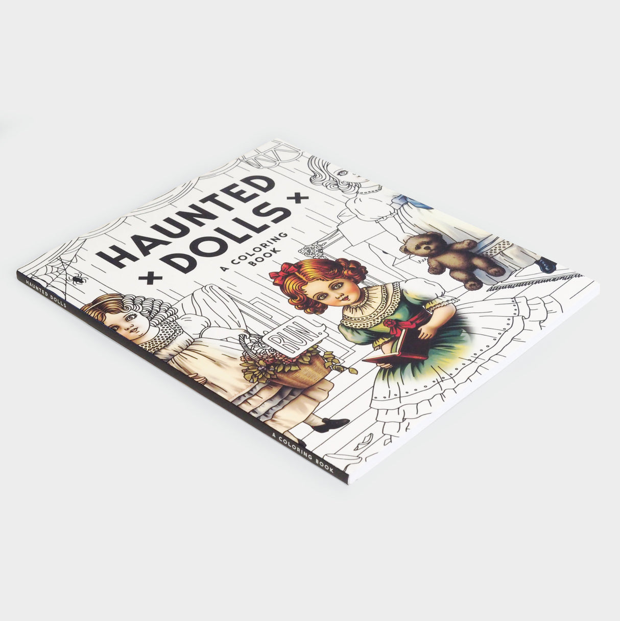Haunted Dolls Coloring Book