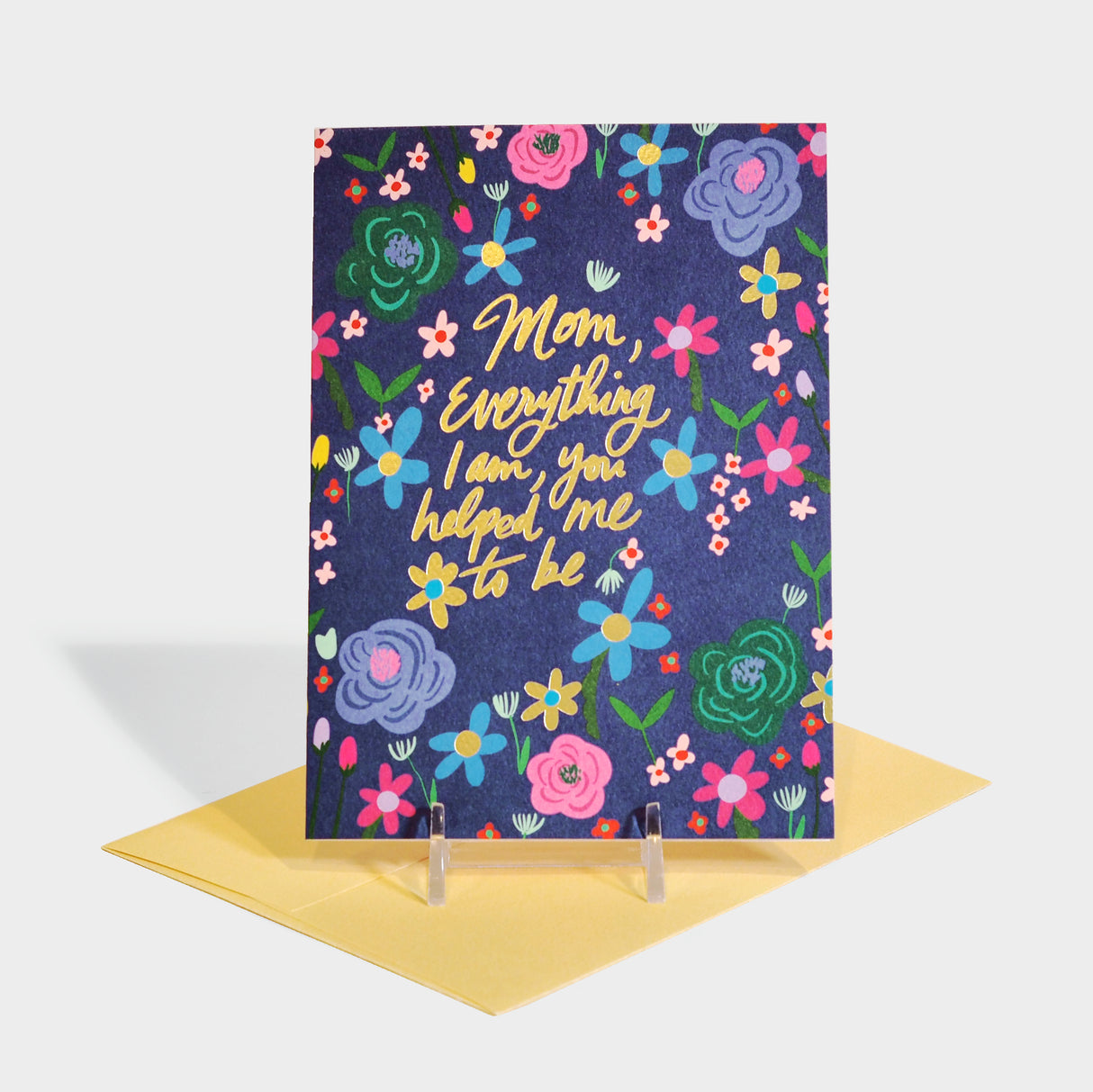 Helped Greeting Card